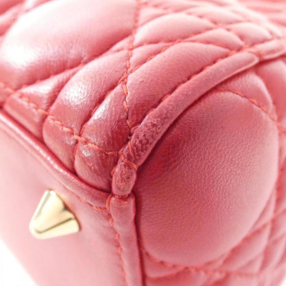 Christian Dior Red Color Leather Handbag Style 3