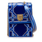 Christian Dior Blue Leather Shoulder Bag Style 4