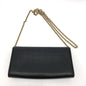 Christian Dior Black Leather Shoulder Bag Style 44