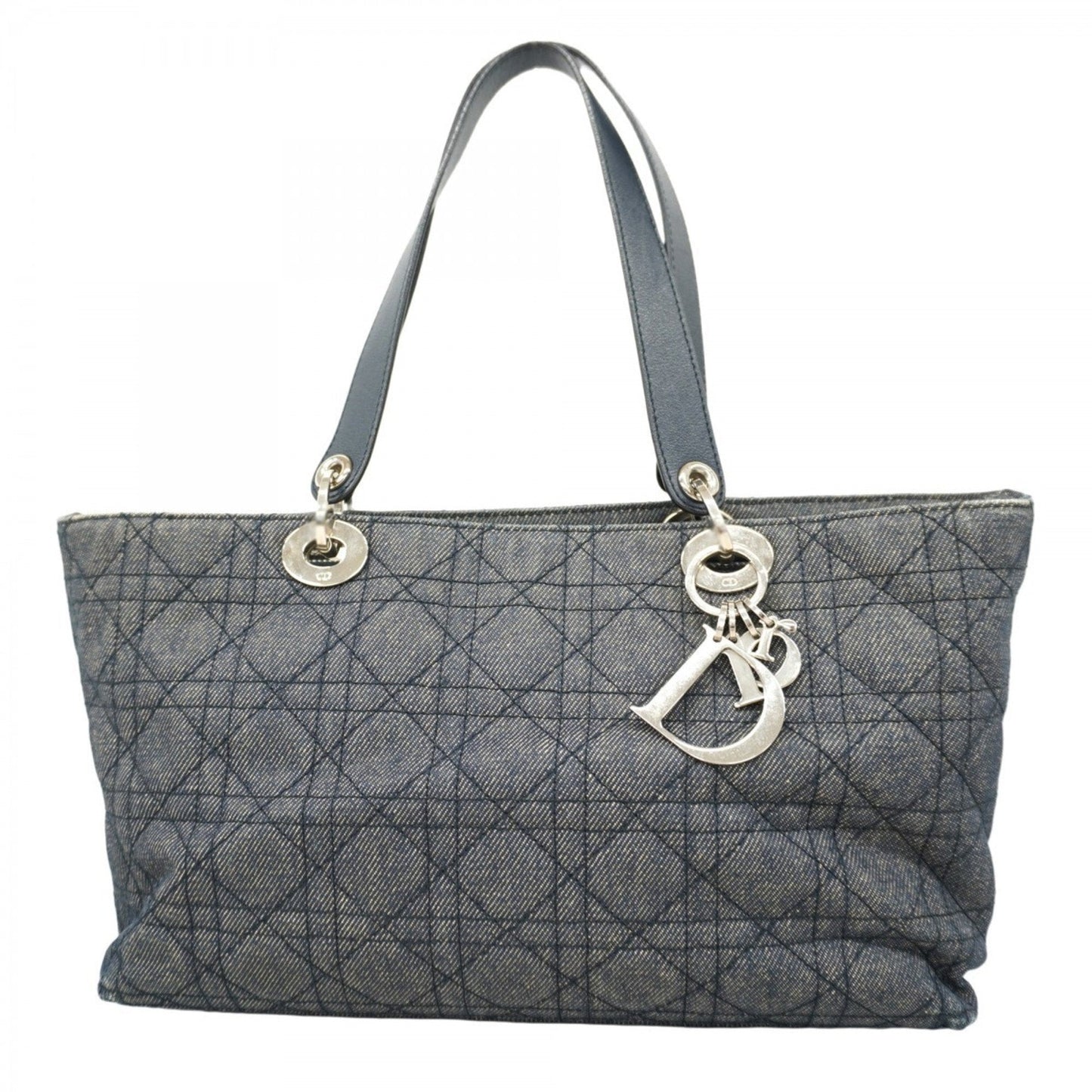 Christian Dior Navy Denim Handbag ()