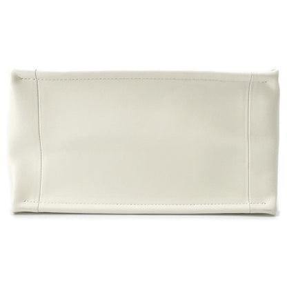 Christian Dior White Leather Handbag Leather