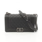 Chanel Boy Caviar Black Shoulder Bag Style