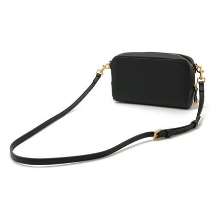 Christian Dior Black Leather Shoulder Bag Style 10
