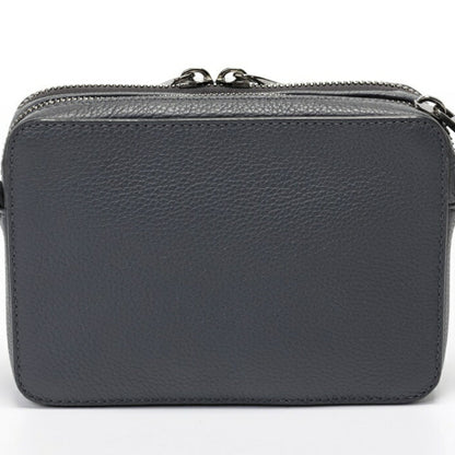 Christian Dior Gray Leather Fanny Pack Pouch