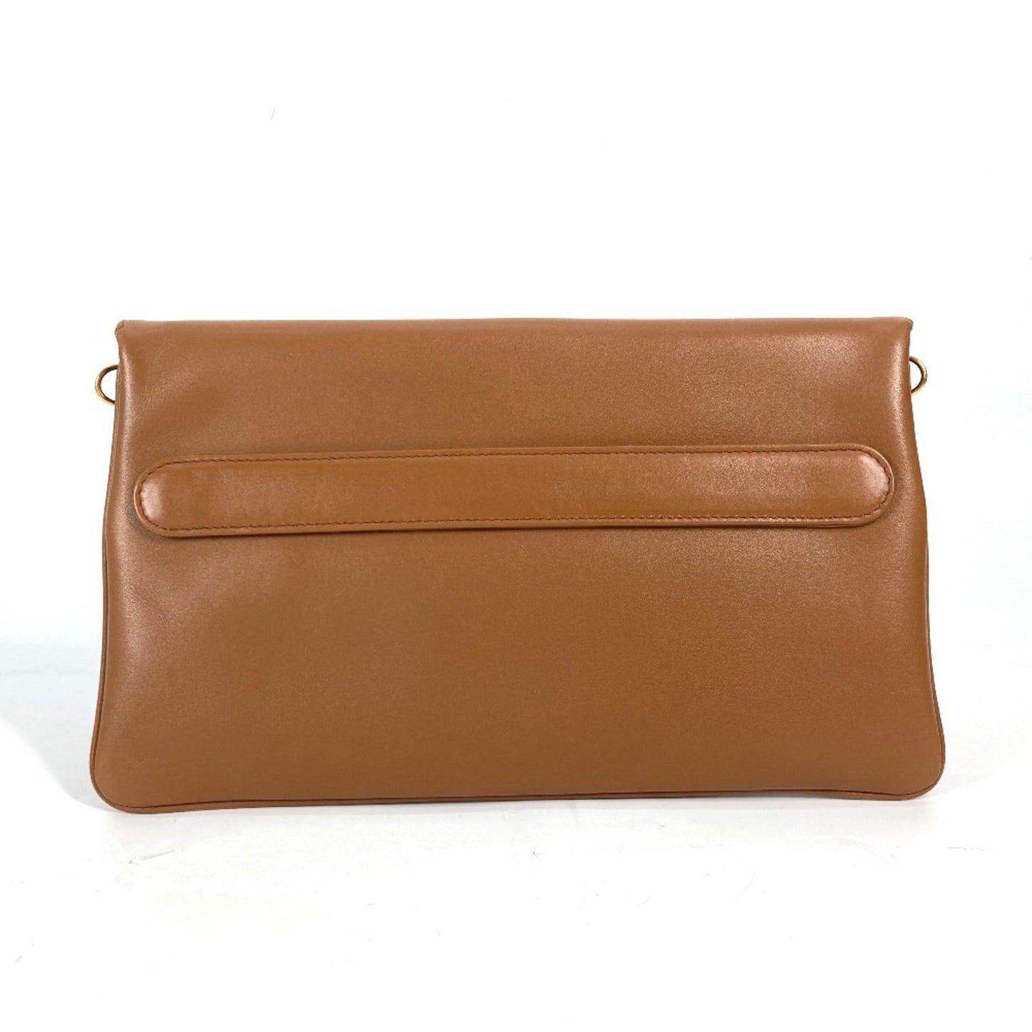 Christian Dior Brown Leather Handbag Leather