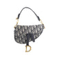Christian Dior Blue Canvas Handbag