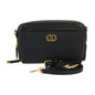 Christian Dior Black Leather Clutch Bag Handbag Pochette Pouch Shoulder Bag