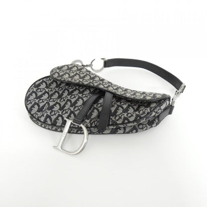 Christian Dior Black Canvas Shoulder Bag Style 4