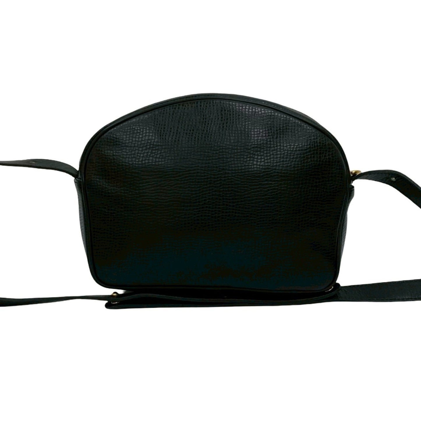 Christian Dior Black Leather Pochette Shoulder Bag Style 7