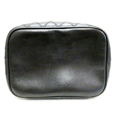 Chanel Bicolore Lambskin Vanity Bag Handbag Ladies