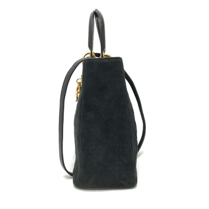 Christian Dior Black Leather Handbag Style 16
