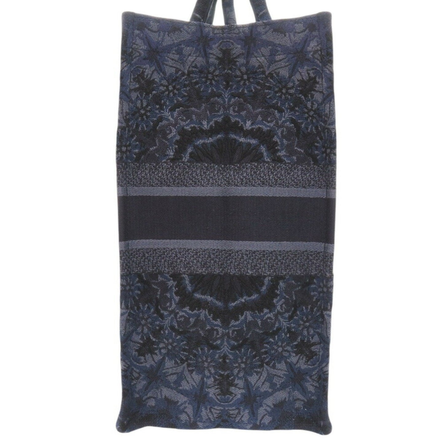 Christian Dior Navy Canvas Tote Bag Canvas