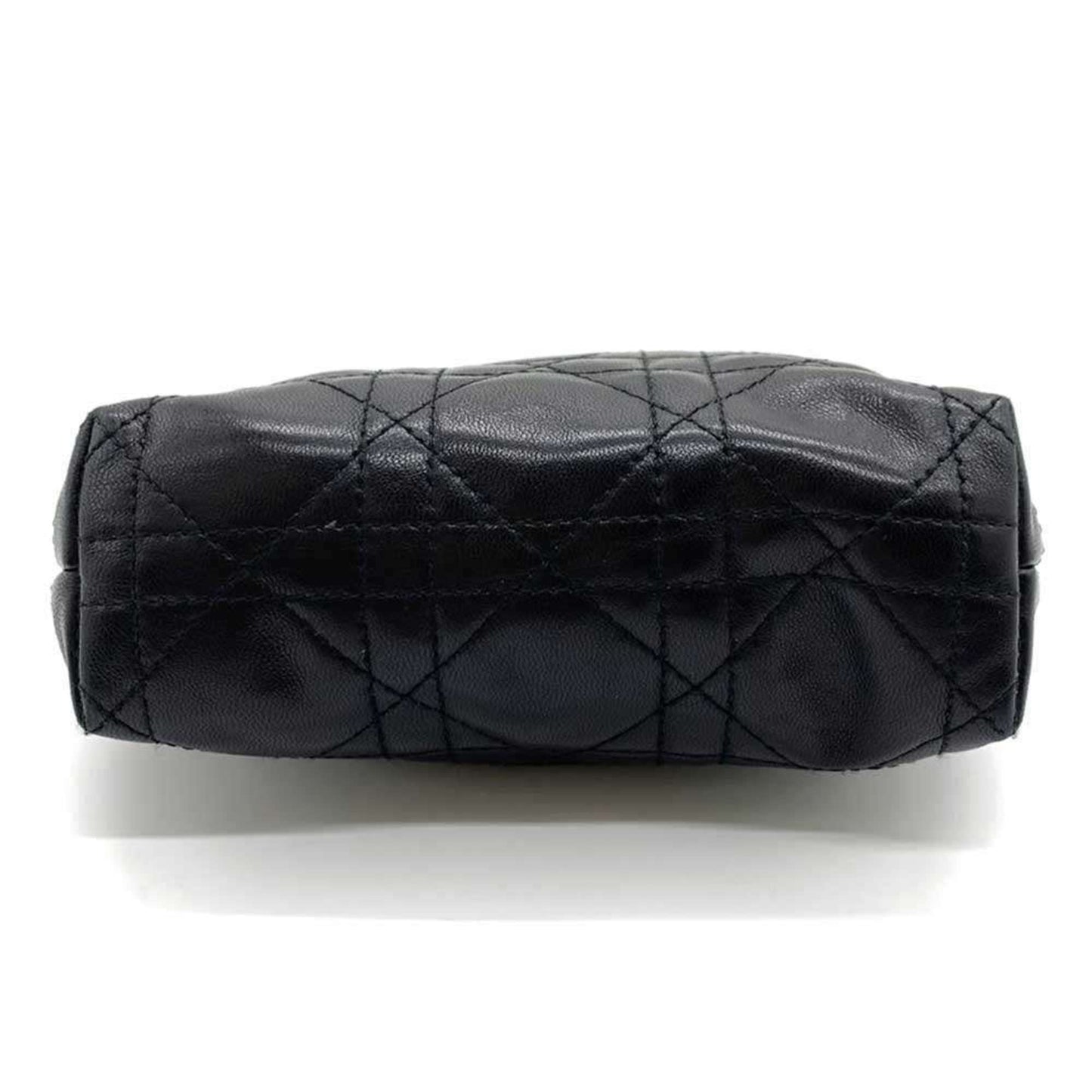 Christian Dior Black Leather Pouch Style 2