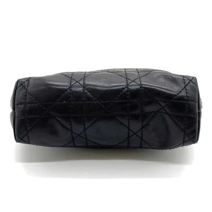 Christian Dior Black Leather Pouch Style 2