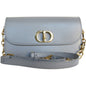 Christian Dior Gray Leather Shoulder Bag Style 9