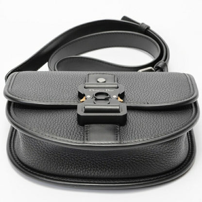 Christian Dior Black Leather Shoulder Bag