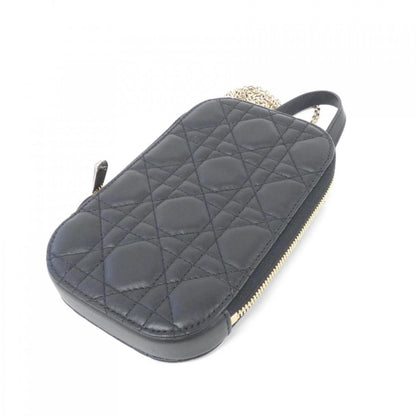 Christian Dior Black Leather Pouch Leather