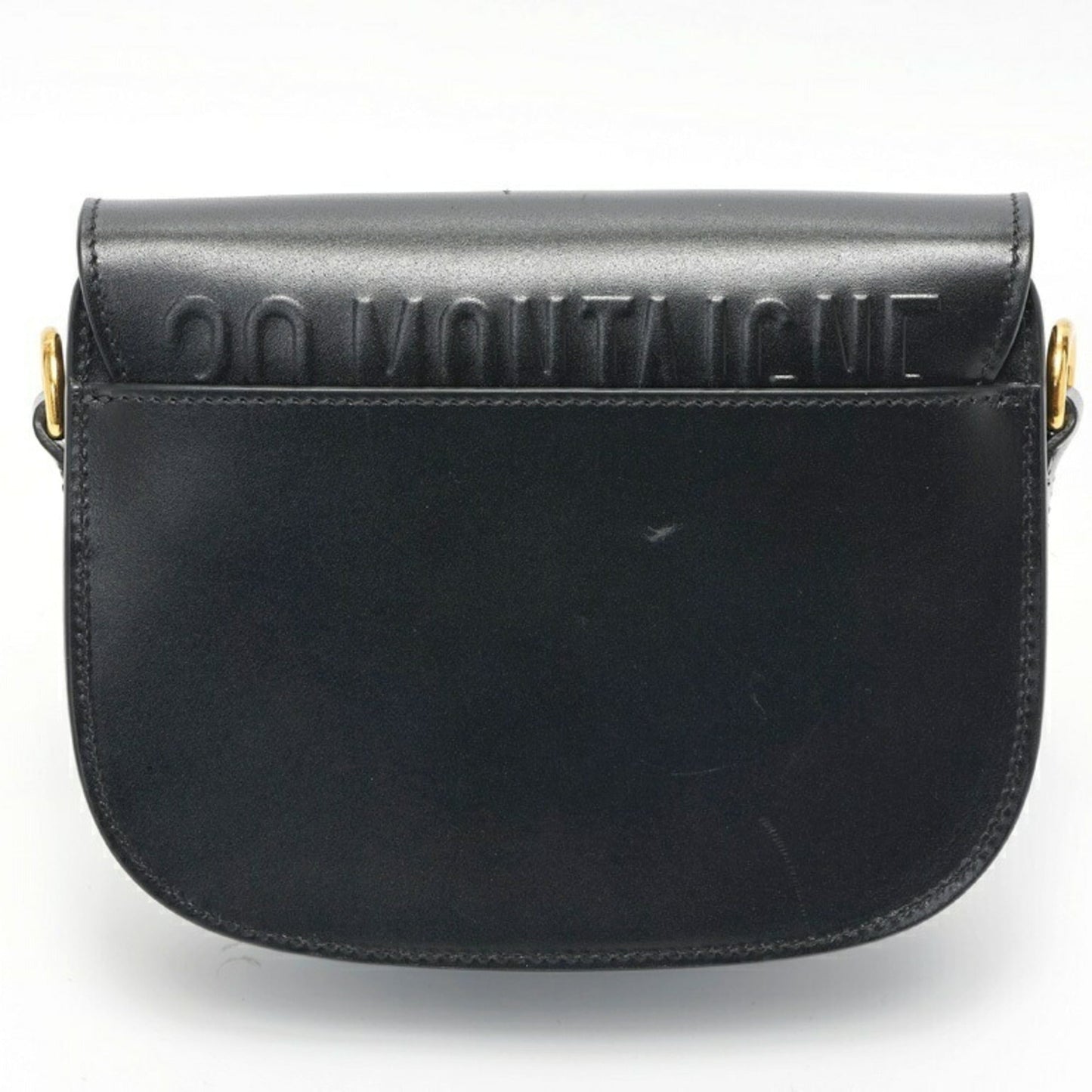 Christian Dior Black Leather Shoulder Bag Style 27