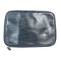 Christian Dior Black Pvc Clutch Bag Pouch