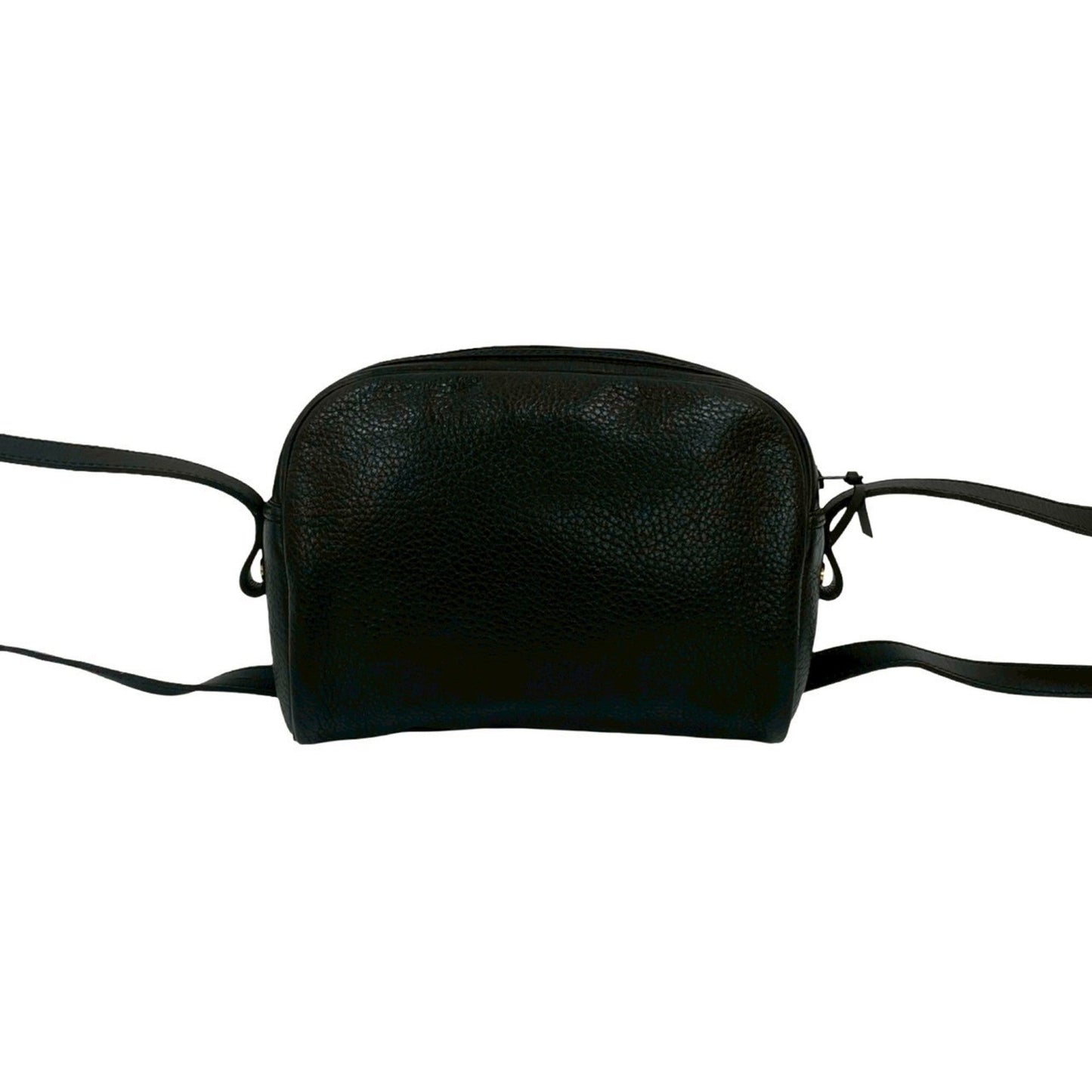 Christian Dior Black Leather Pochette Shoulder Bag Style 6