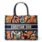 Christian Dior Multi-Color Canvas Tote Bag