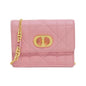 Christian Dior Pink Leather Shoulder Bag Style 5