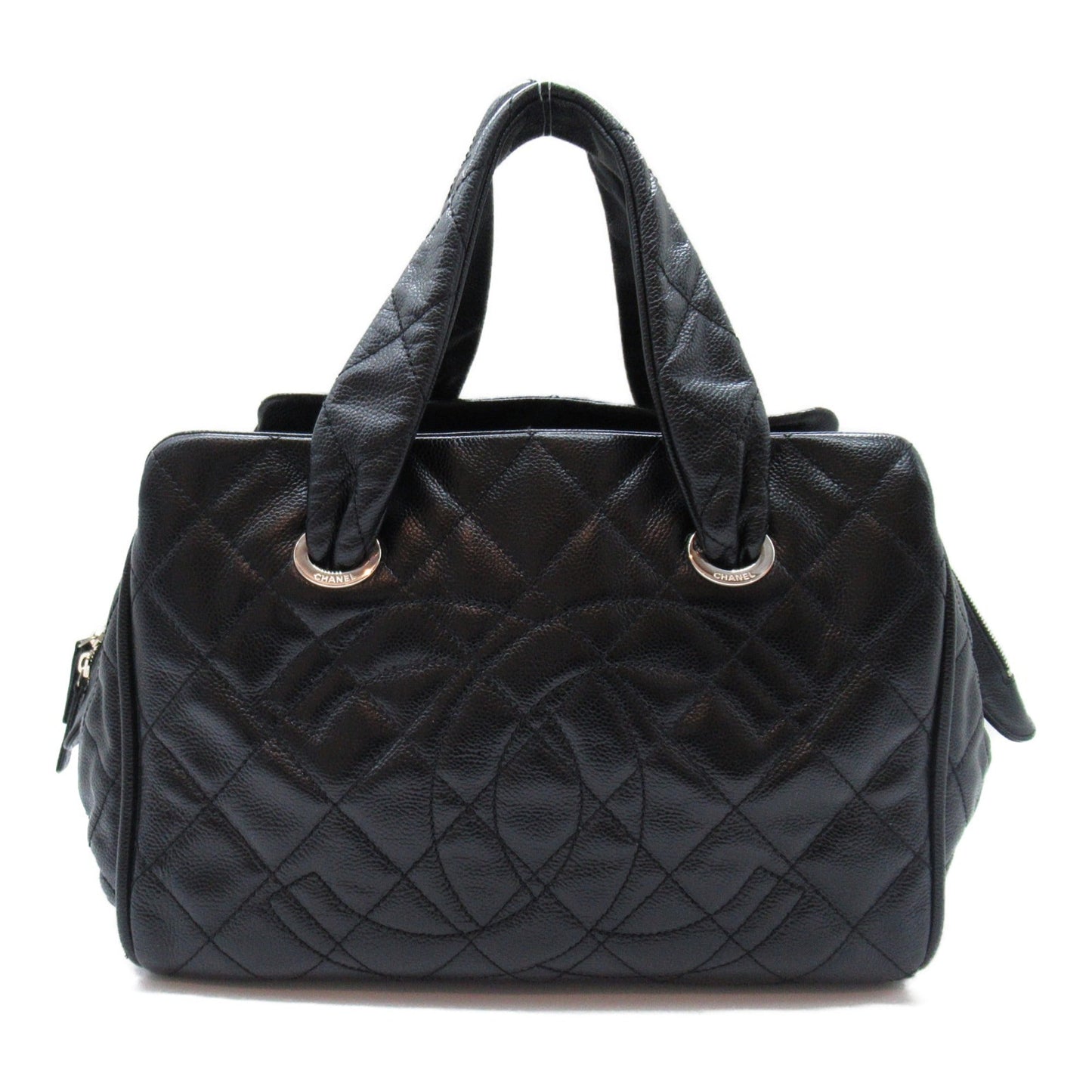 Chanel Boston bag Black Caviar Skin (Grained Calf)