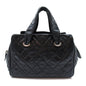 Chanel Boston bag Black Caviar Skin (Grained Calf)