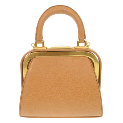 Christian Dior Brown Leather Handbag