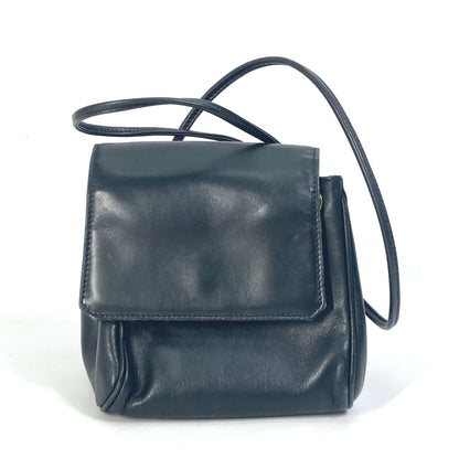 Christian Dior Black Leather Shoulder Bag Style 41