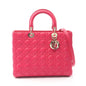 Christian Dior Pink Leather Handbag