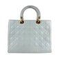 Christian Dior Light Blue Leather Handbag Shoulder Bag