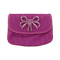 Christian Dior Purple Nylon Pouch