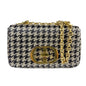 Christian Dior Beige Black Beads Shoulder Bag