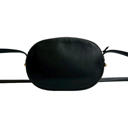 Christian Dior Black Leather Pochette Shoulder Bag