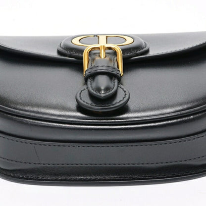 Christian Dior Black Leather Shoulder Bag Style 27