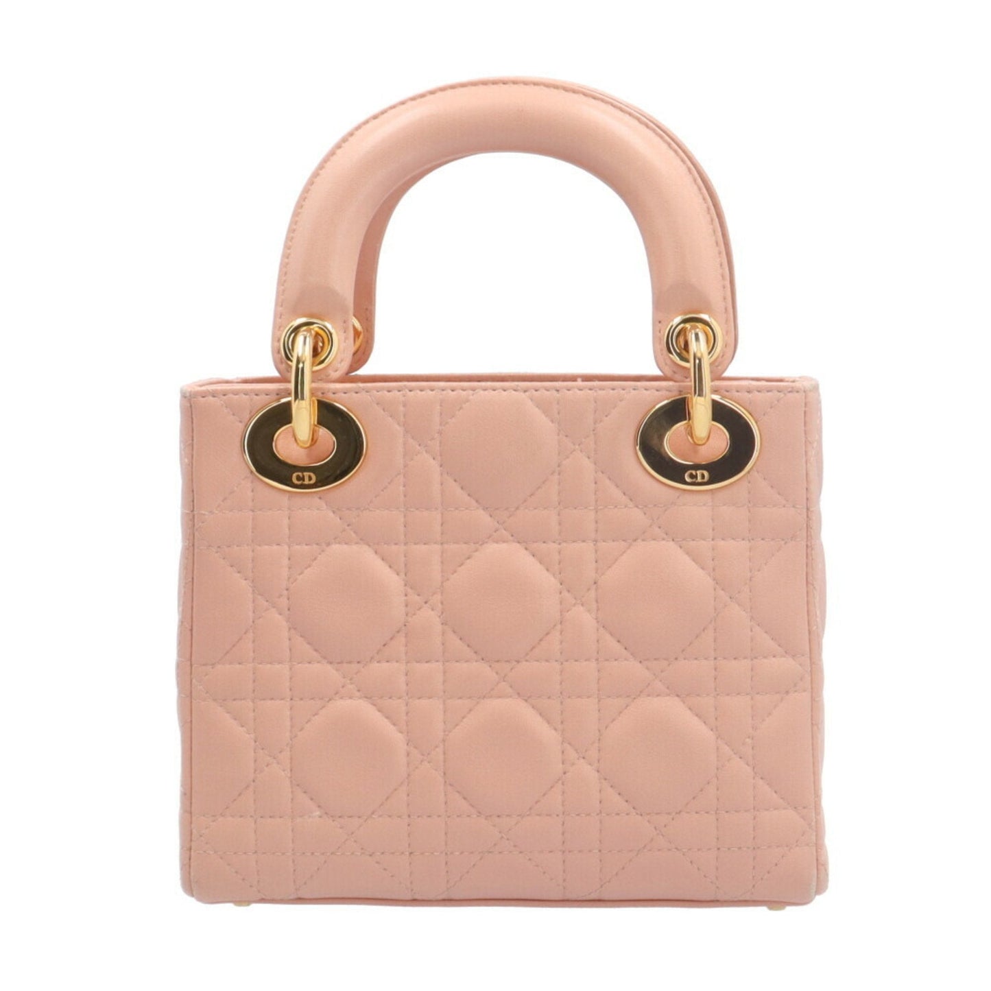 Christian Dior Pink Leather Shoulder Bag Style 2
