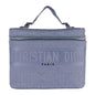 Christian Dior Blue Canvas Handbag Canvas
