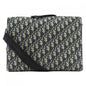 Christian Dior Beige Navy Handbag Shoulder Bag