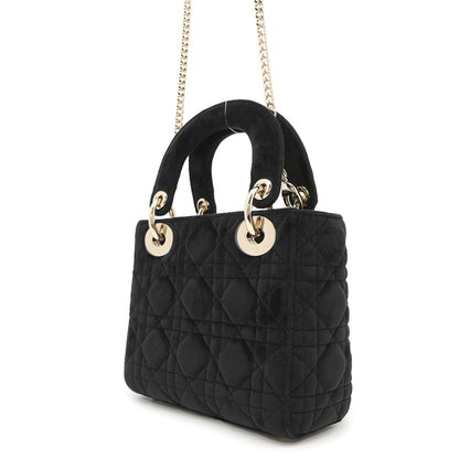 Christian Dior Black Leather Handbag Leather