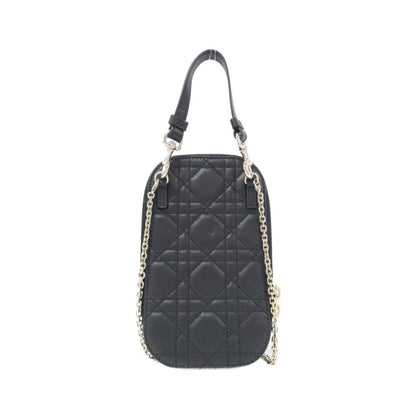 Christian Dior Black Leather Pouch Leather