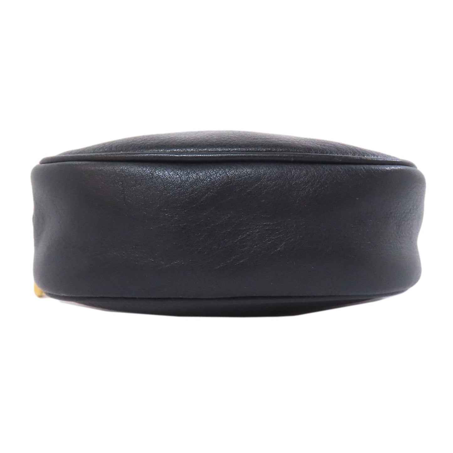 Christian Dior Black Leather Shoulder Bag Style 4