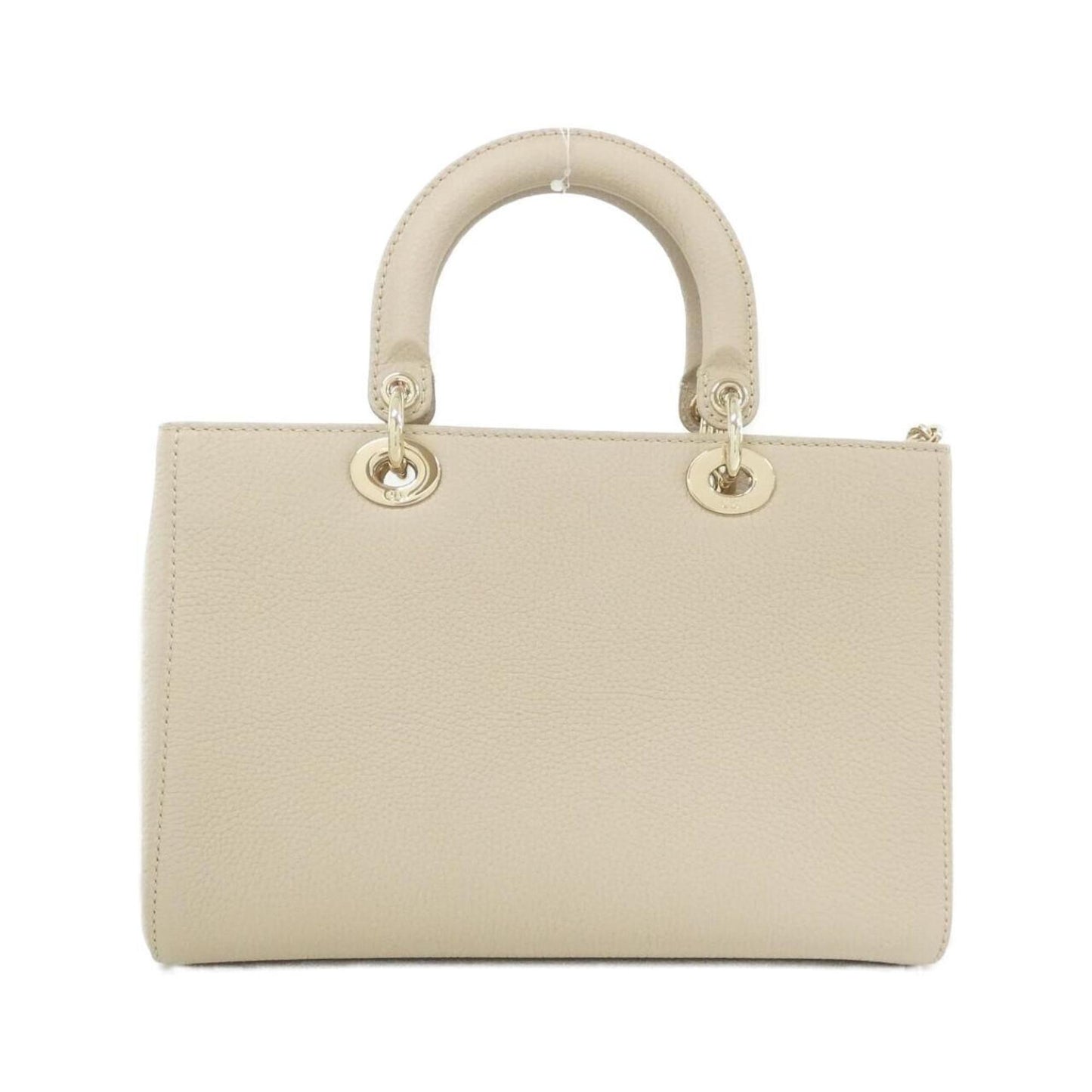 Christian Dior Beige Leather Handbag Style 3
