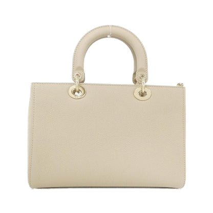 Christian Dior Beige Leather Handbag Style 3