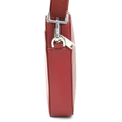 Christian Dior Red Color Leather Shoulder Bag Style 4
