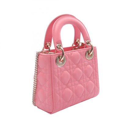 Christian Dior Pink Leather Handbag Style 2