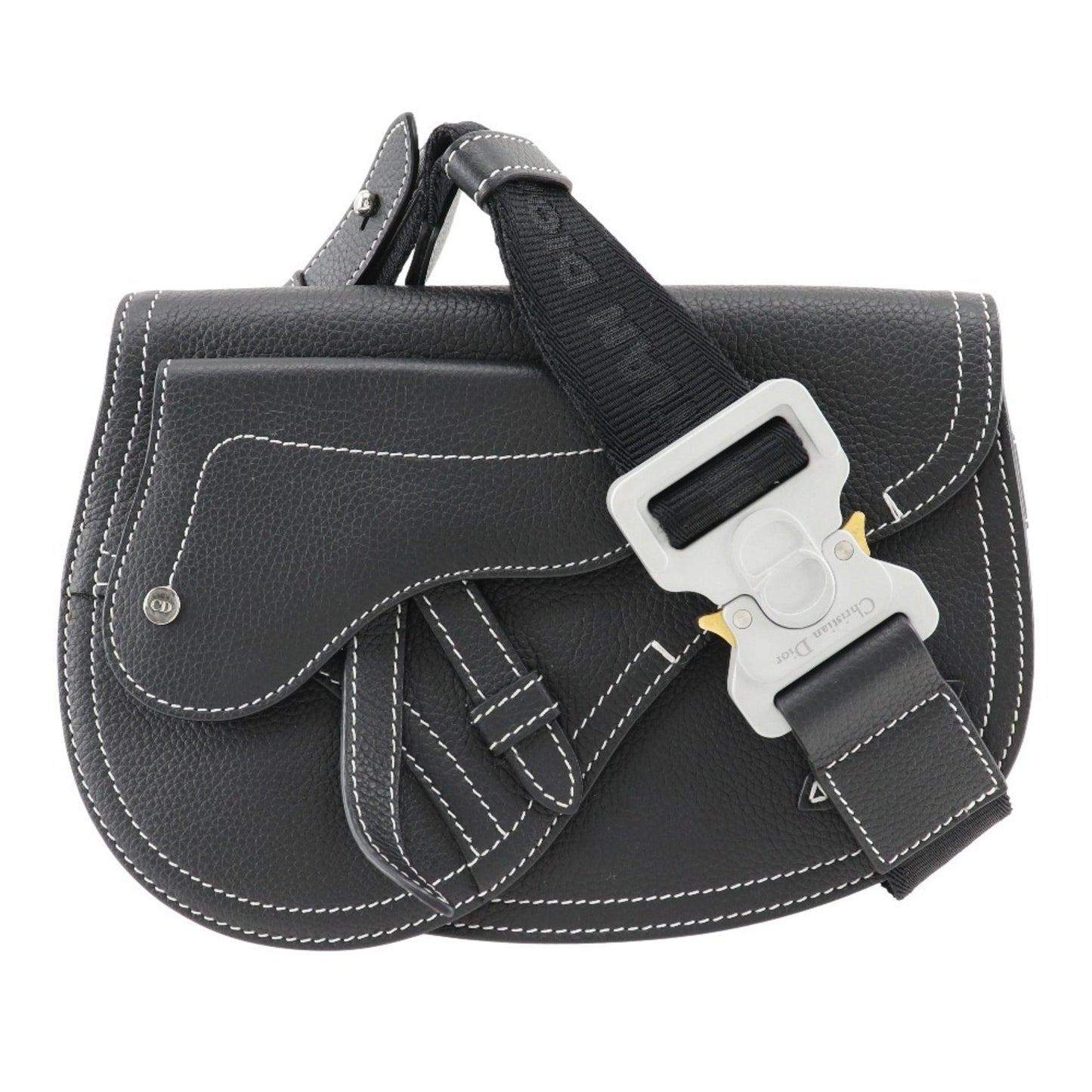 Christian Dior Black Leather Sling Bag Style 2