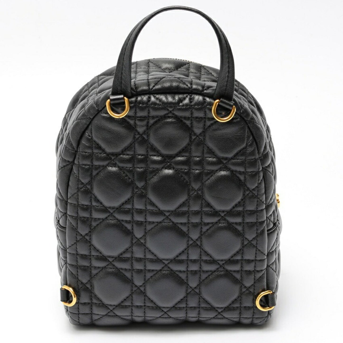 Christian Dior Black Leather Backpack Style 5