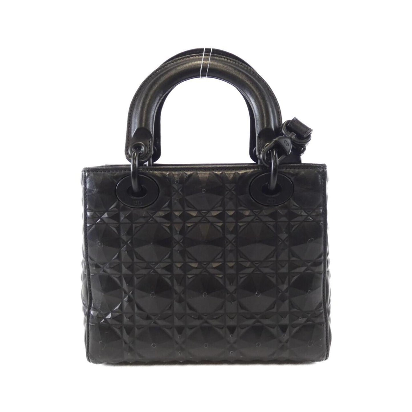 Christian Dior Black Leather Handbag Style 9