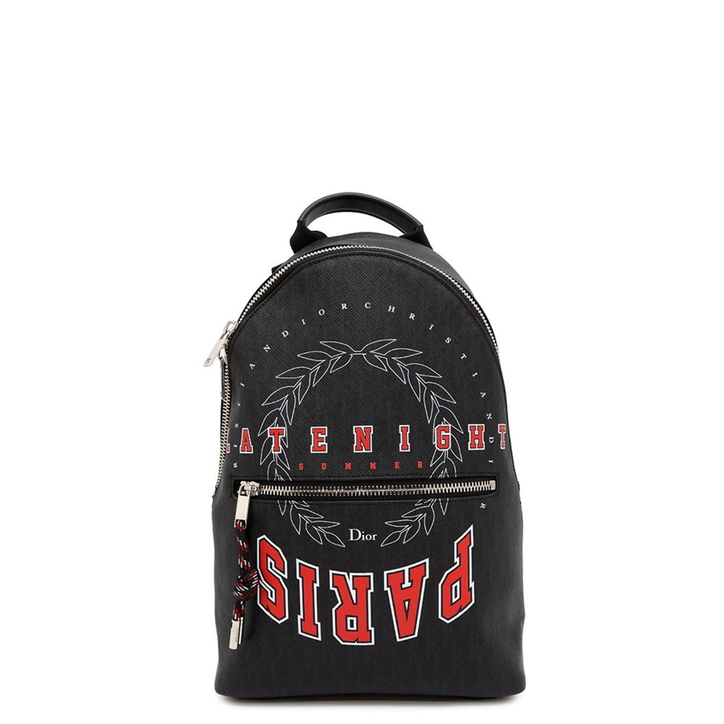 Christian Dior Black Leather Backpack Style 2